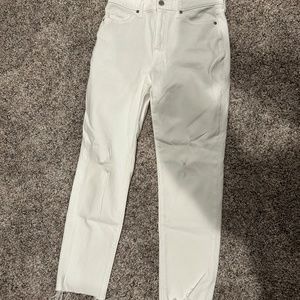 Banana Republic white jeans